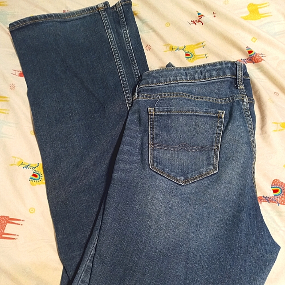 Dark Blue Bootcut Arizona Jeans